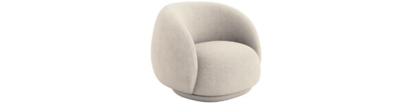 A poof of comfort, like sitting on a cloud.