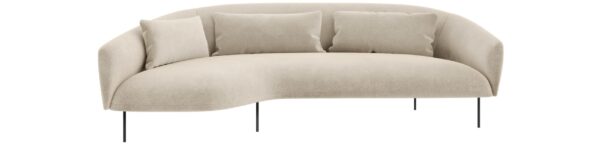 Chic and welcoming sofa, very elegant and comfortable.