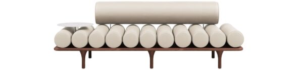 The Five to Nine daybed is sophisticated, original and artistic.