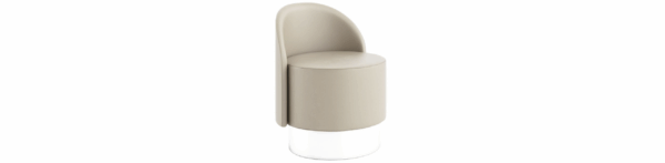 The Pastilles Armchair has a mid-century, graceful and sophisticated elegance.