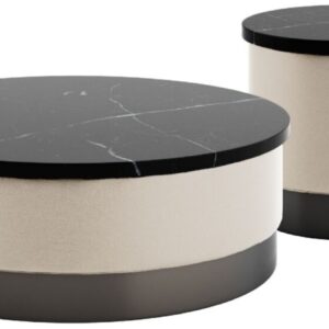 Elegant, strong and chic, Pastilles Coffee and Side Tables make a sophisticated statement.