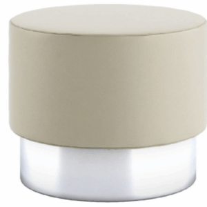 The Pastilles Ottoman brings elegance and balance to the space.