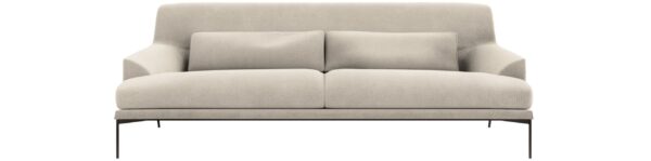 Montevideo Sofa is full of beautiful lines and comfort, complete elegance.