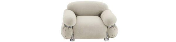 Sesann Armchair is iconic '70's Italian Design, a puff of comfort.